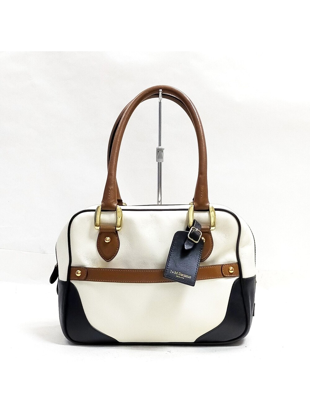 JM DAVIDSON Hand Bag White Leather 2762214